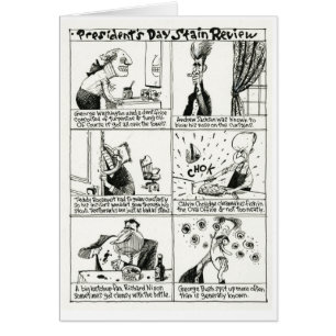 大統領Day Cardの