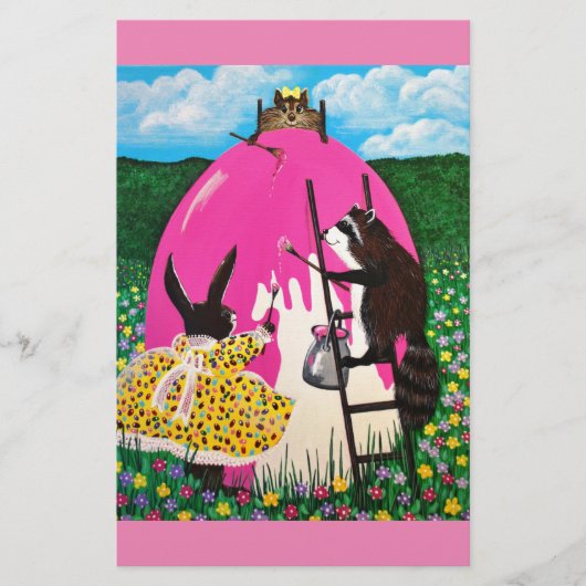 大絵画卵 便箋 (正面)