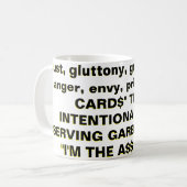 大罪 コーヒーマグカップ (正面左)