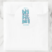 大考えきなハグ ラウンドシール (バッグ)