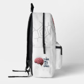 大考えき、小さい行動 プリントバックパック (左)