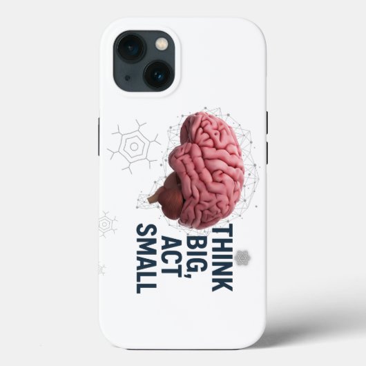 大考えき、小さい行動 Case-Mate iPhoneケース (裏面)