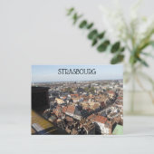 大聖堂からのストラスブール·フランスの眺め ポストカード (スタンド正面)