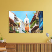 大聖堂とバルコニー キャンバスプリント (インサイチュ (リビング))