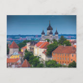 大聖堂と街並み |エストニア ポストカード (正面)