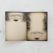 大聖堂のクリスマスカード シーズンカード (内部)