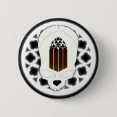 大聖堂のロゴ 缶バッジ (正面)