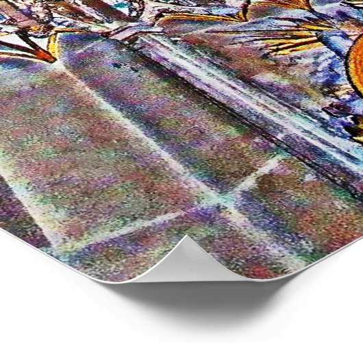 大聖堂の天井 ポスター (角)