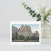 大聖堂の岩のメドウズビュー ポストカード (スタンド正面)