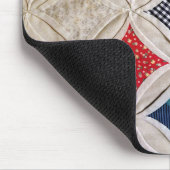 大聖堂の窓キルトマウスパッド マウスパッド (コーナー)