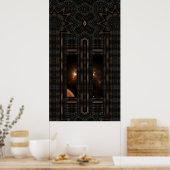 大聖堂の通路 ポスター (キッチン)