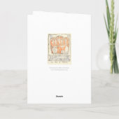 大聖堂への訪問 カード (裏面)