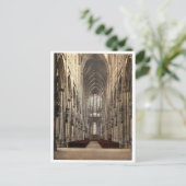 大聖堂インテリア、ケルン、ライン、ドイツ語 ポストカード (スタンド正面)