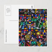 大聖堂ステンドグラス ポストカード (正面/裏面)