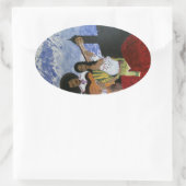 大聖堂セレナーデ 楕円形シール (バッグ)