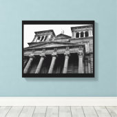 大聖堂ビュー キャンバスプリント (インサイチュ (ウッドフロア))