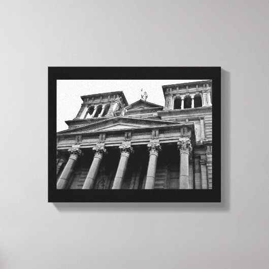 大聖堂ビュー キャンバスプリント (正面)