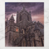 大聖堂幽霊のよく出る ワインラベル (シングルラベル)