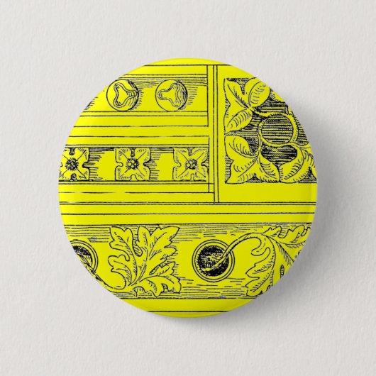 大聖堂建築 缶バッジ (正面)