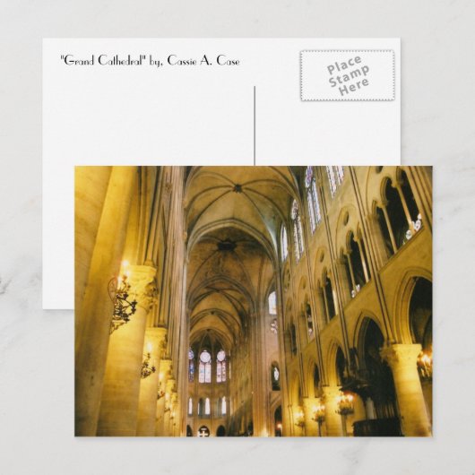 大聖堂 ポストカード (正面/裏面)
