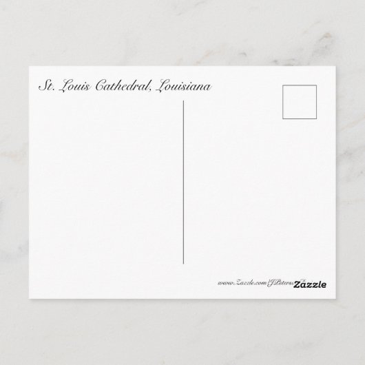 大聖堂#2 ポストカード (裏面)