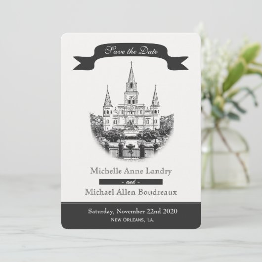 大聖堂 Save the Date 白黒 セーブザデート (スタンド正面)