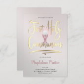 大聖書第一聖餐式 招待状 (正面/裏面)