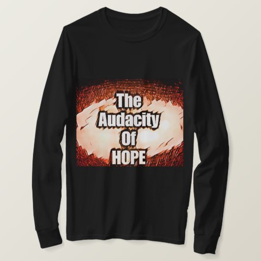 大胆さ Tシャツ (デザイン正面)