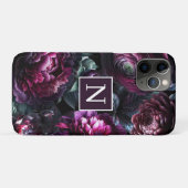 大胆で気分の上がる花 黒い魔法の花園 Case-Mate iPhoneケース (裏面(横))