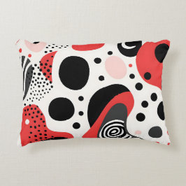 大胆なはっきりした抽象芸術アクセント枕 アクセントクッション