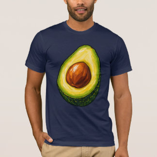 大胆なアボカドTシャツデザイン Tシャツ