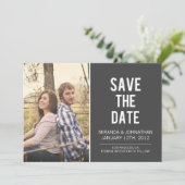 大胆なグレー写真 Save The Date 発表 セーブザデート (スタンド正面)