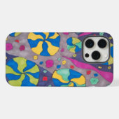 大胆なコズミックキャンディーズアート iPhoneケース (裏面横)