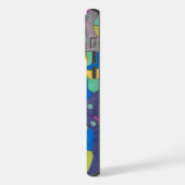 大胆なコズミックキャンディーズアート iPhoneケース (左側面)