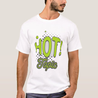 大胆なコミックスタイルのグラフィック Tシャツ