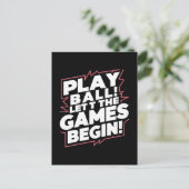 大胆なスポーツ名言アート ポストカード (スタンド正面)