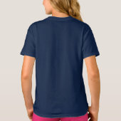 大胆なタイポグラフィークォート Tシャツ (裏面)