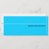 大胆なタイポグラフィーコーポレートイベント招待状 招待状 (裏面)