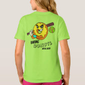 大胆なドーナツ – Girls T-Shirt Tシャツ (裏面)
