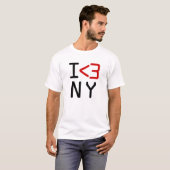大胆なハートの都会の誇りグラフィック Tシャツ (正面フル)