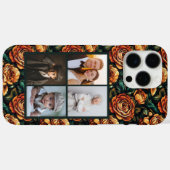 大胆なバラのカスタムフォトコラージュiPhoneケース Case-Mate iPhoneケース (裏面 (横))