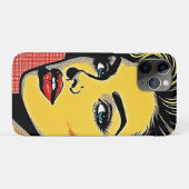 大胆なポップアートの女性 Case-Mate iPhoneケース (裏面(横))