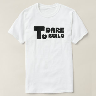 大胆なミニマリストのタイポグラフィーで夢を実現しよう Tシャツ