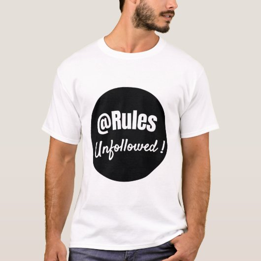 大胆なミニマリスト 引用Tシャツ Tシャツ (正面)