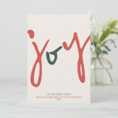 大胆なミニマル写真の喜び シーズンカード (スタンド正面)