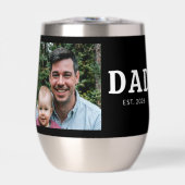 大胆なモダンブラックフォト Dad Established (正面)