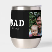 大胆なモダンブラックフォト Dad Established (左面)