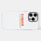 大胆なモチベーショナル・クォート – 口より行動 iPhoneケース (裏面横)