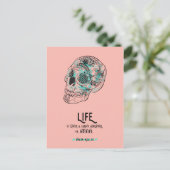 大胆なライフ引用文はがき ポストカード (スタンド正面)