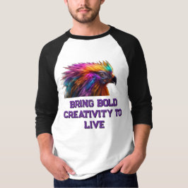 大胆な創造性をもたらす Tシャツ